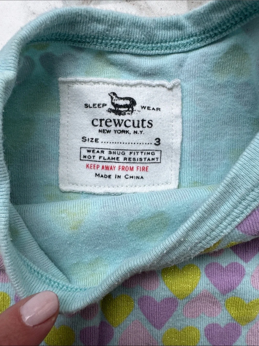 Crewcuts pajama set